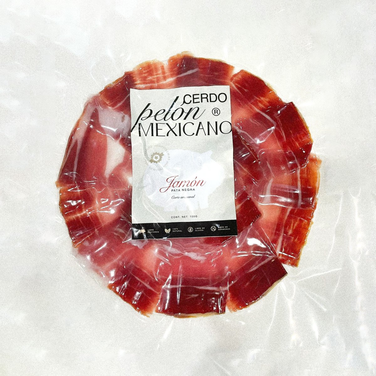 JAMÓN PATA NEGRA - Cerdo Pelón Mexicano